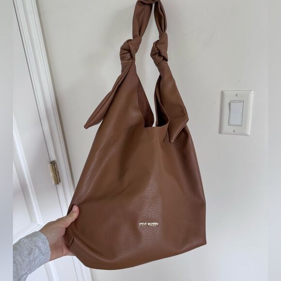 Steve Madden Large Hobo Bag Toffee - Picture 2 of 4